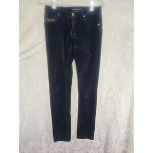 Ralph Lauren Blue Label Vintage 650 Thompson Blue Corduroy Pants Size 2